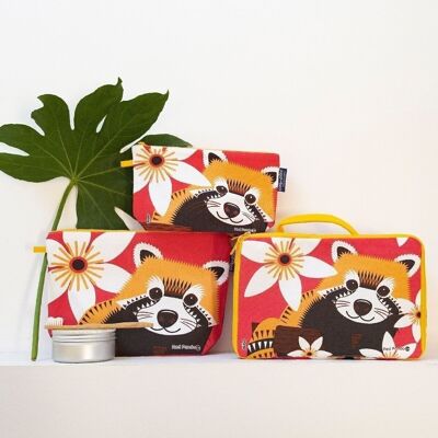 Reisepaket – Kosmetiktasche, Roux Panda Kulturbeutel
