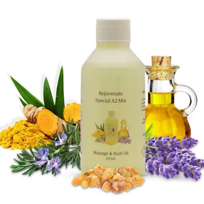 Rejuvenate Special A2 Massage and Bath Oil - 100ml Bottle