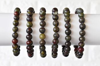 African Bloodstone Bracelet (Courage and Strength) 4