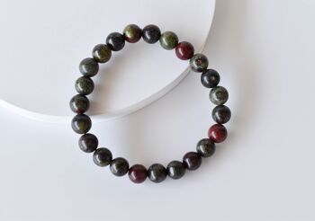 African Bloodstone Bracelet (Courage and Strength) 5