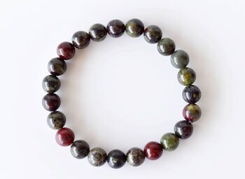 African Bloodstone Bracelet (Courage and Strength) 7