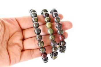African Bloodstone Bracelet (Courage and Strength) 9