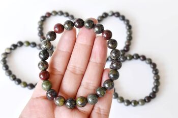 African Bloodstone Bracelet (Courage and Strength) 10