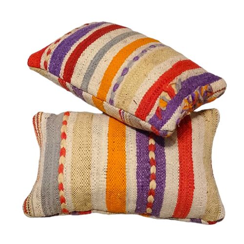 Striped Boujad cover Cushions