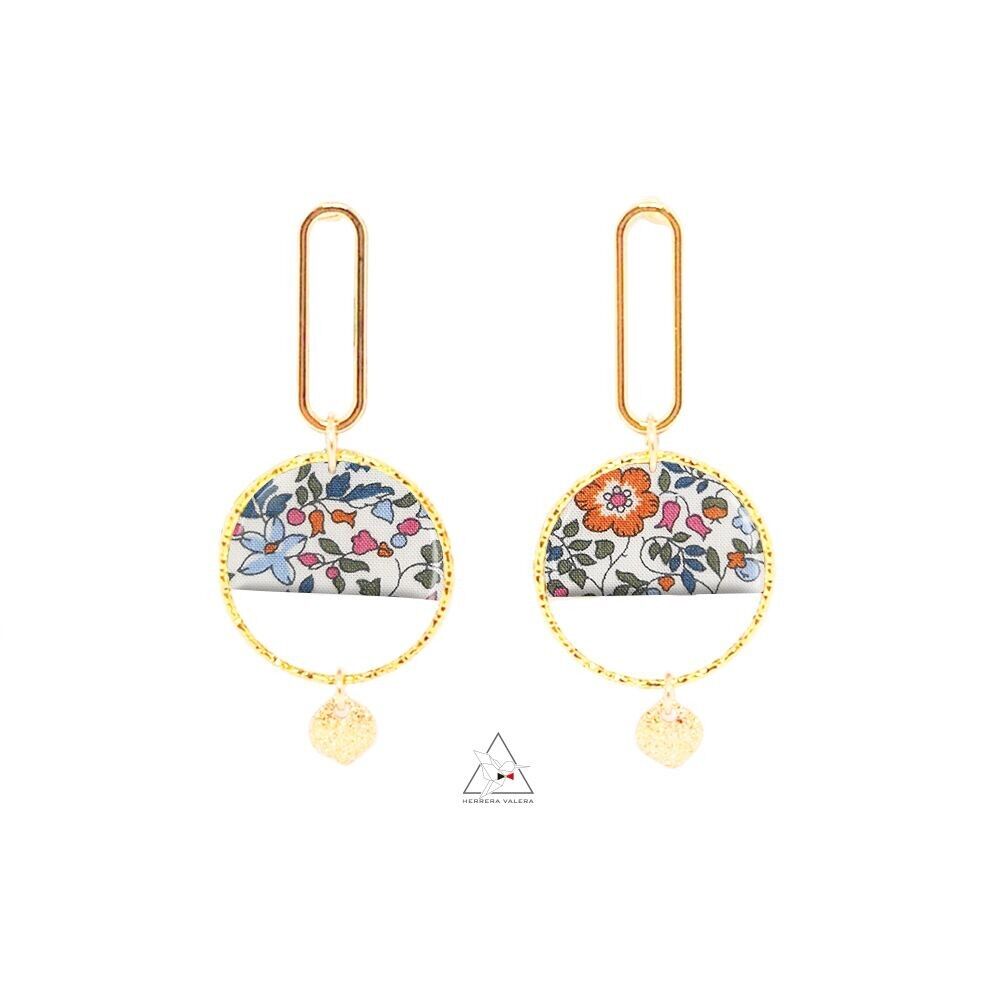 Orecchini bitre Katie & Millie - LUCIA - dorati con oro pregiato 24 carati