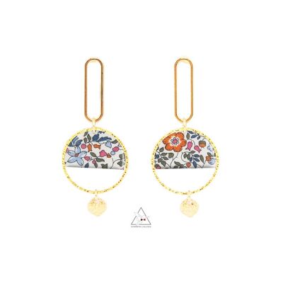 Katie & Millie bitre earrings - LUCIA - gilded with fine 24 carat gold