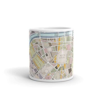 Mug illustré Plan du 7ème arrondissement de PARIS 4
