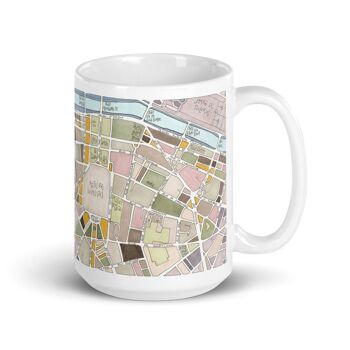 Mug illustré Plan du 7ème arrondissement de PARIS 6