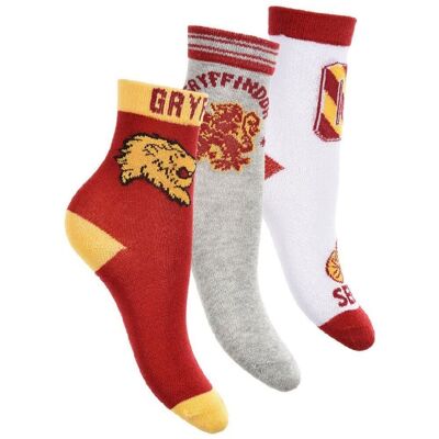 Harry Potter Pack 3 Calcetines surtidos Tallas 23 a 34