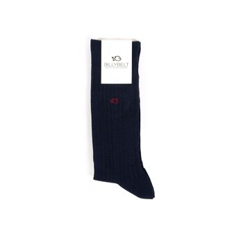 Chaussettes Fil d'Écosse Gris Anthracite 1