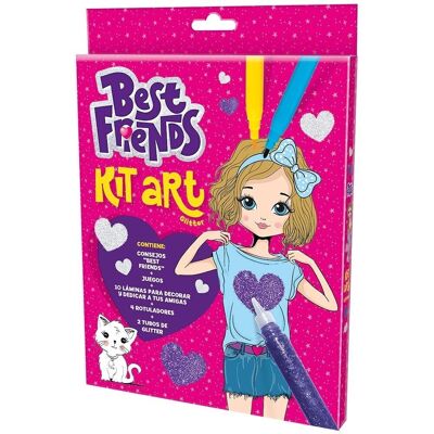 Kit creativo Art best friends pen glitter