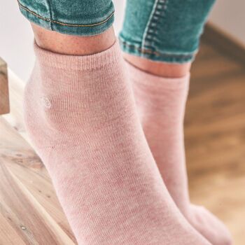 Chaussettes Rose Pastel 3