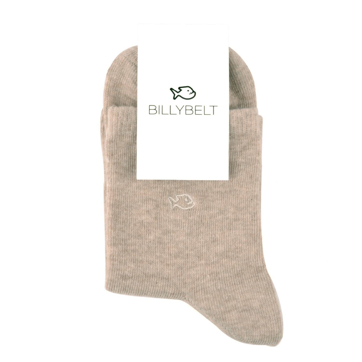 Natürliche beige Socken