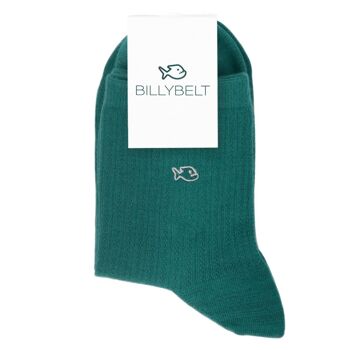 Chaussettes en Dentelles Vert 1