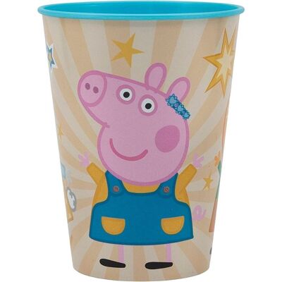 Peppa Pig Vaso plástico resistente 260 ml