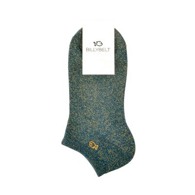 Duck Blue Glitter Socks