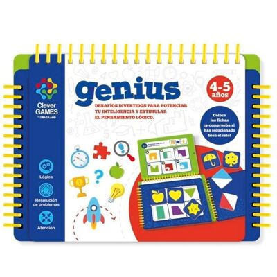 Educativo formato portátil Genius 4-5 años