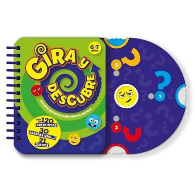 Libro Juego educativo  Gira y descubre 6-7 años