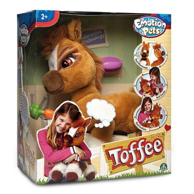 Tofee Pony interactivo real 31x30x20