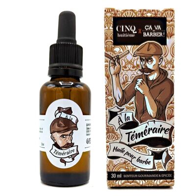 Organic beard oil "à la Téméraire" - 30 ml