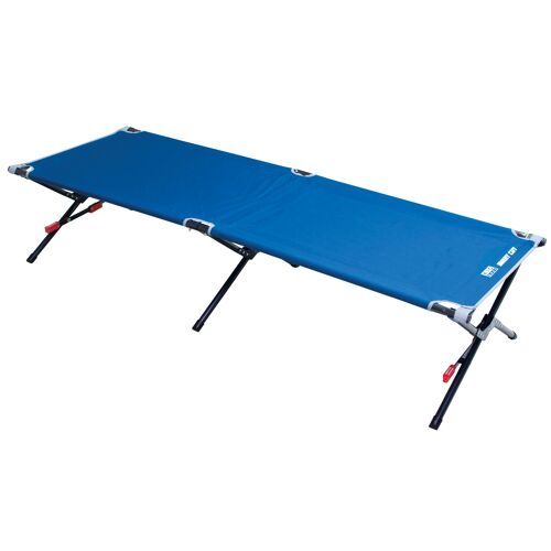 Rio Brands Campingliege Strandliege | Blau | 203x81x48 cm