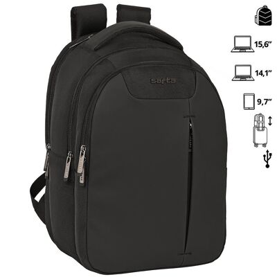 Mochila Business ordenador 15,6" con compartimento para tablet y conector USB