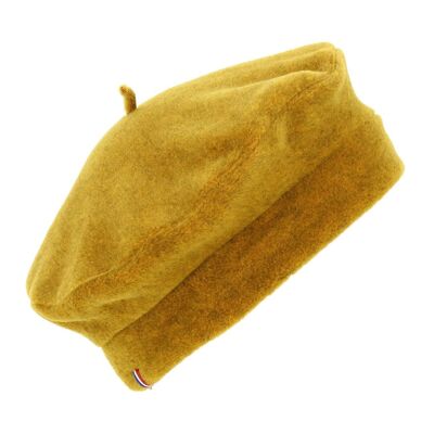 Denise Yellow Polar Beret - Made in France