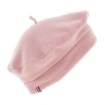 Denise polar beret Baby pink - Made in France