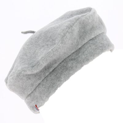 Denise Polar Beret Mouse gray - Made in France