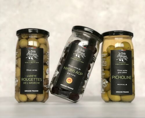 Coffret : Les Olives Françaises