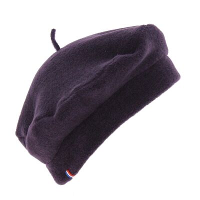 Denise Violet polar beret - Made in France