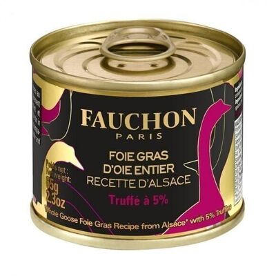 WHOLE GOOSE FOIE GRAS RECIPE FROM ALSACE WITH TRUFFLE AT 5%