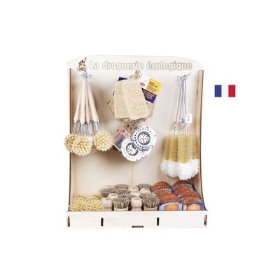 Filled tableware accessories display