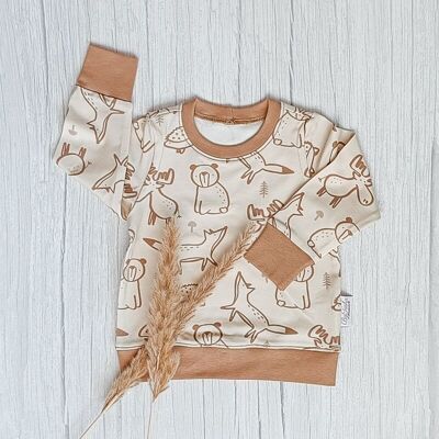 Maglione Animali della foresta