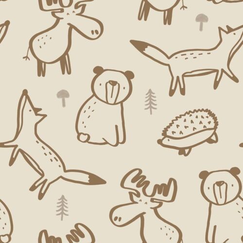 Playsuit Forest animals