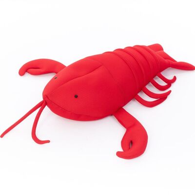 Westmann fabric swimming animal bean bag lobster | Red | 80x95x18cm
