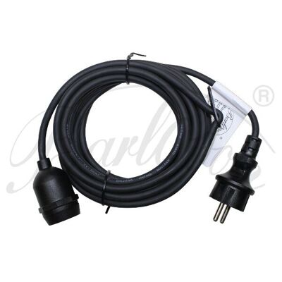 Lighting and mounting set for outside in IP44 with 5 meter cable