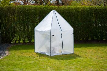 Tente d'hiver et serre en aluminium Westmann Chili | Blanc | 120x120x180cm 2
