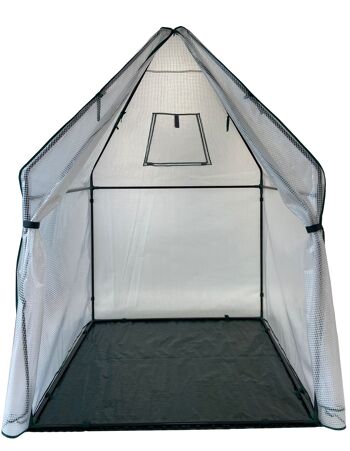 Tente d'hiver et serre en aluminium Westmann Chili | Blanc | 120x120x180cm 3
