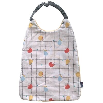 LARGE ELASTIC BIB - FRUIT CHECK