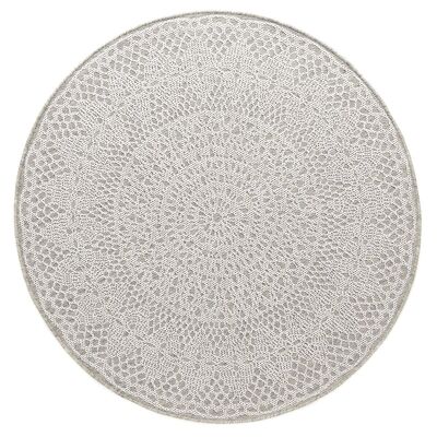 CROCHET round decorative rug