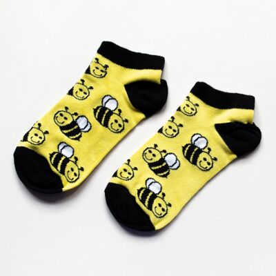 Bee Socks | Trainer Socks | Yellow Socks | Bright Socks