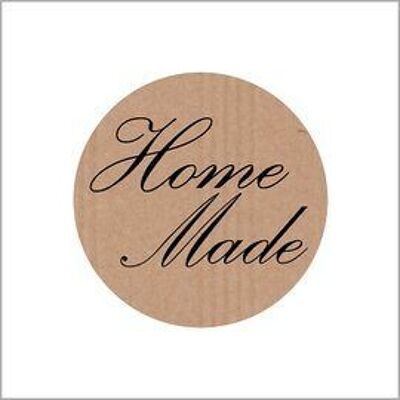 HOME MADE - Étiquette de vœux - rouleau de 500 pièces