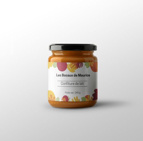 Confiture de lait 240G - Les Bocaux de Maurice