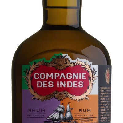 Compagnie des Indes - Single Cask Rum República Dominicana 11 años - Ex Pedro Ximinez