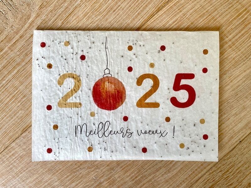 Biglietto da piantare - 2025, I migliori auguri