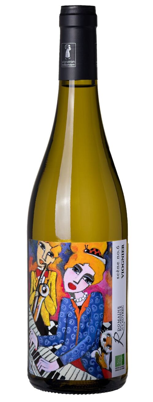 Vin Biodynamique Blanc - Viognier Scène n°6 2023