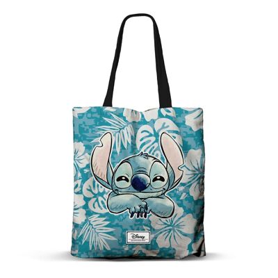 Disney Lilo e Stitch Aloha-Shopping Bag Borsa per la spesa, Blu