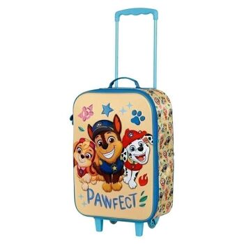 Paw Patrol Friendship-3D Valise à roulettes souple Bleu 1