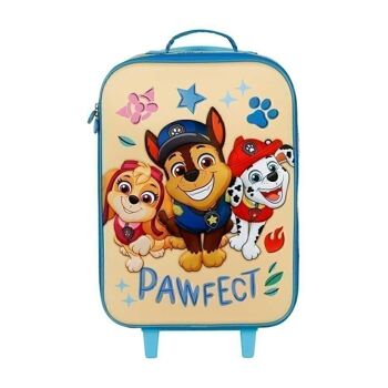 Paw Patrol Friendship-3D Valise à roulettes souple Bleu 2